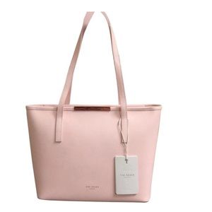 Ted Baker London  🇬🇧 Mini Grain Baby Pink Tote